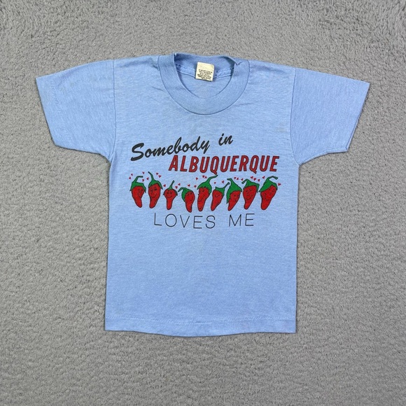 Kids Vintage‎ 80s Albuquerque New Mexico T-shirt - Picture 2 of 4